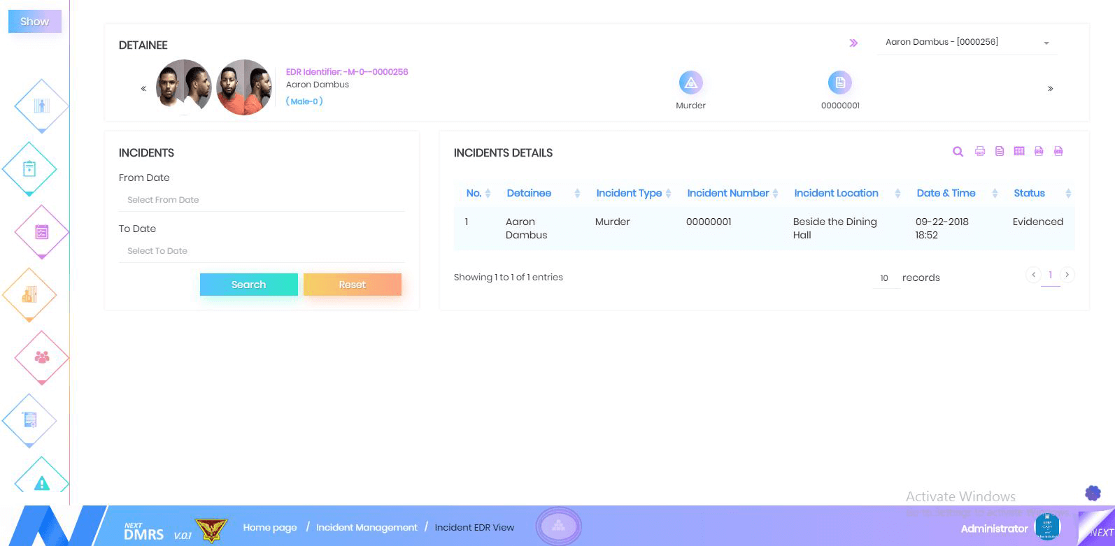 Next Inc - INCIDENT MANAGEMENT