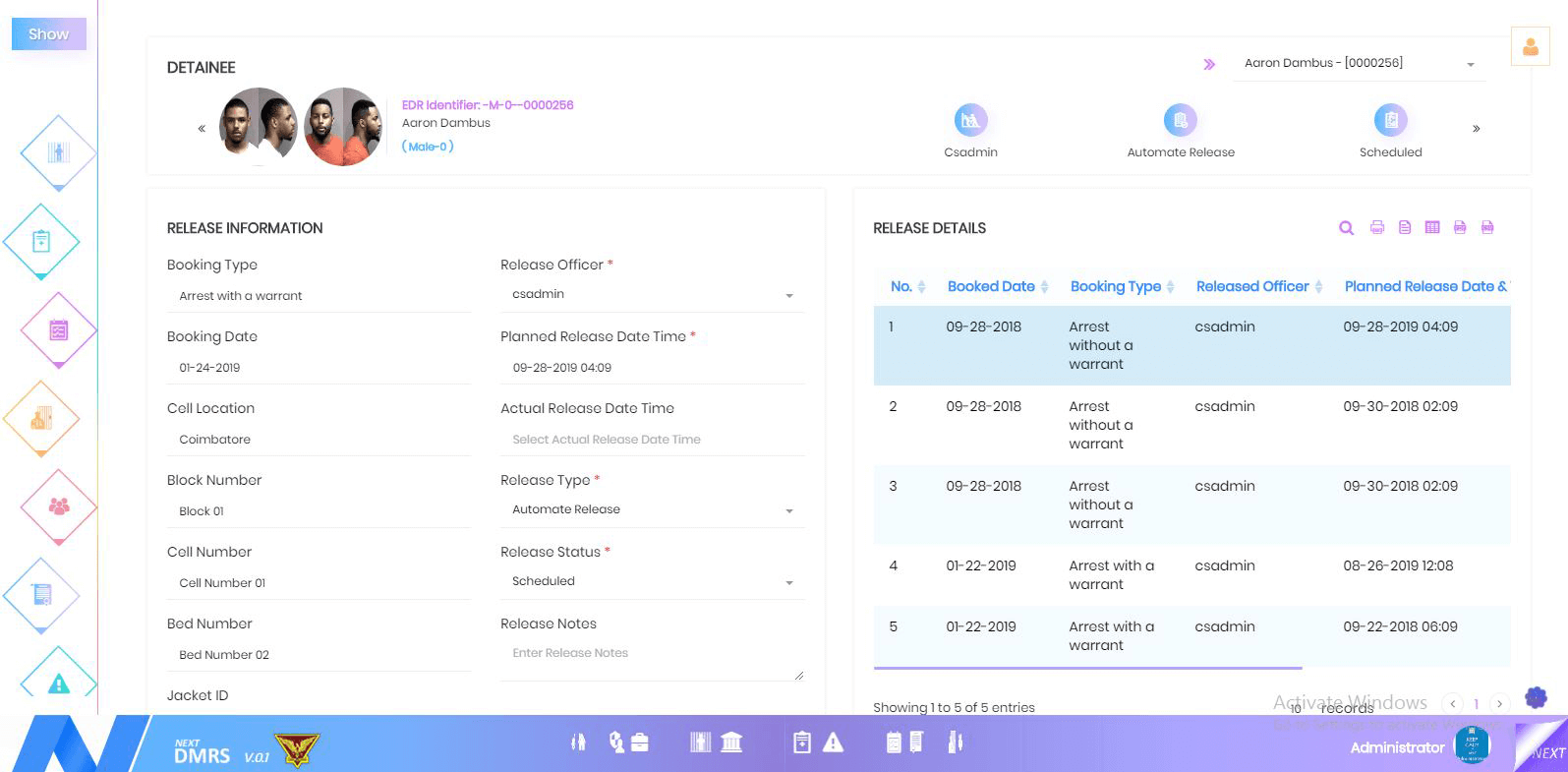 Next Inc - RELEASE MANAGEMENT